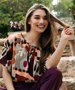 Dames T-shirt multicolor