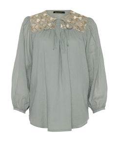 Dames blouse grijs