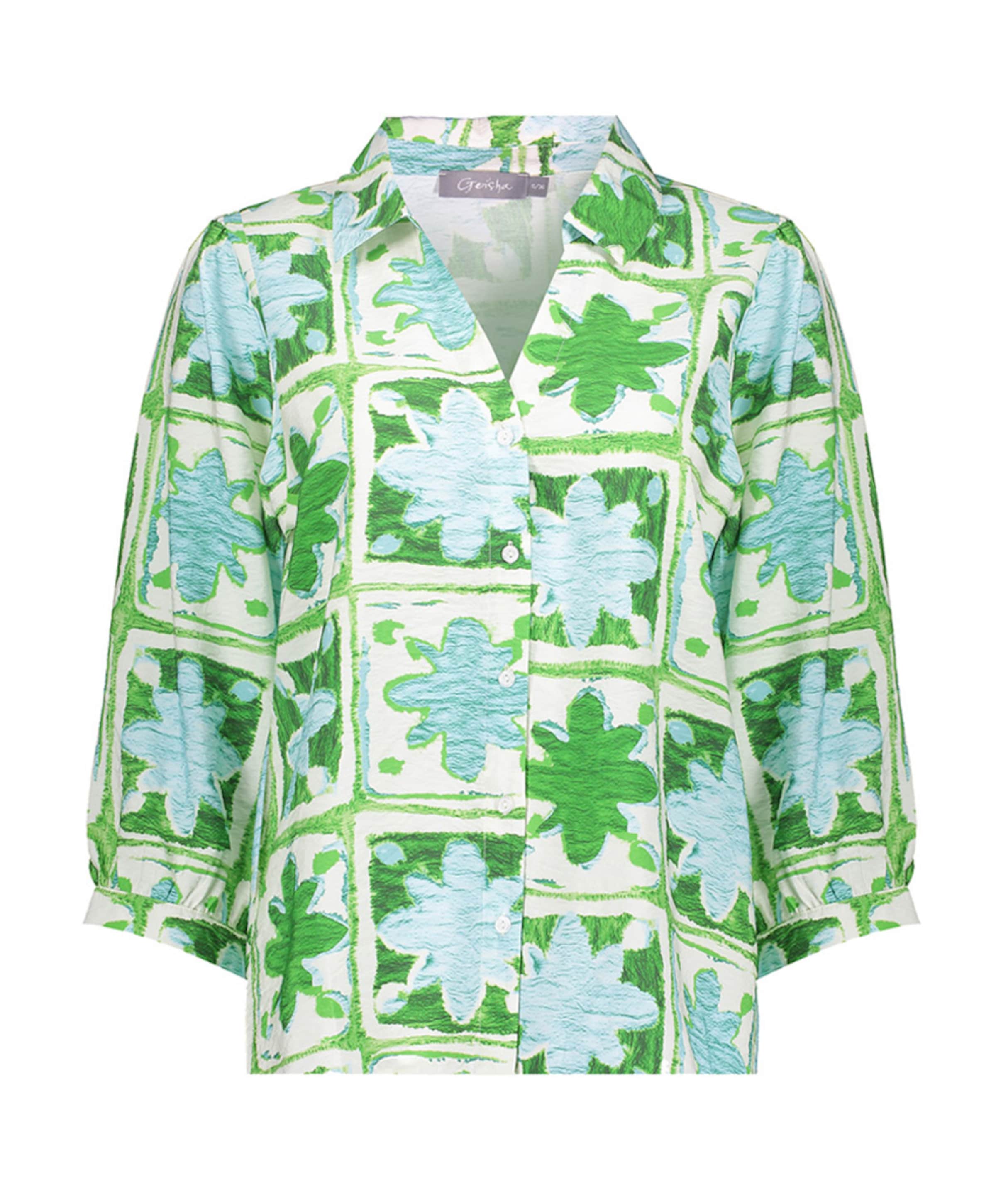 Dames blouse groen