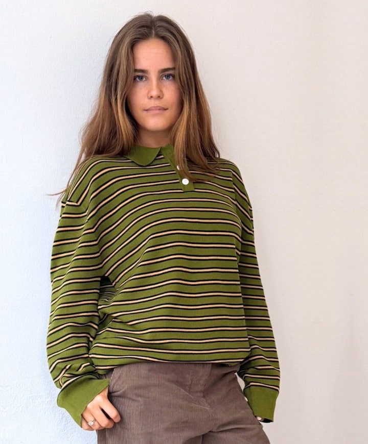 Dames polo groen