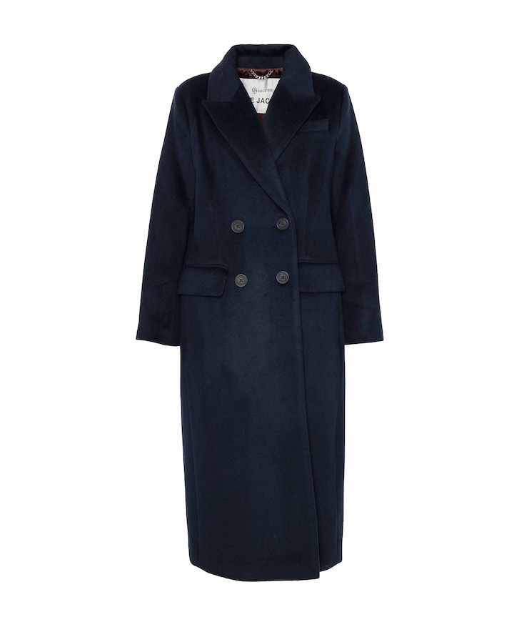 Dames jas blauw