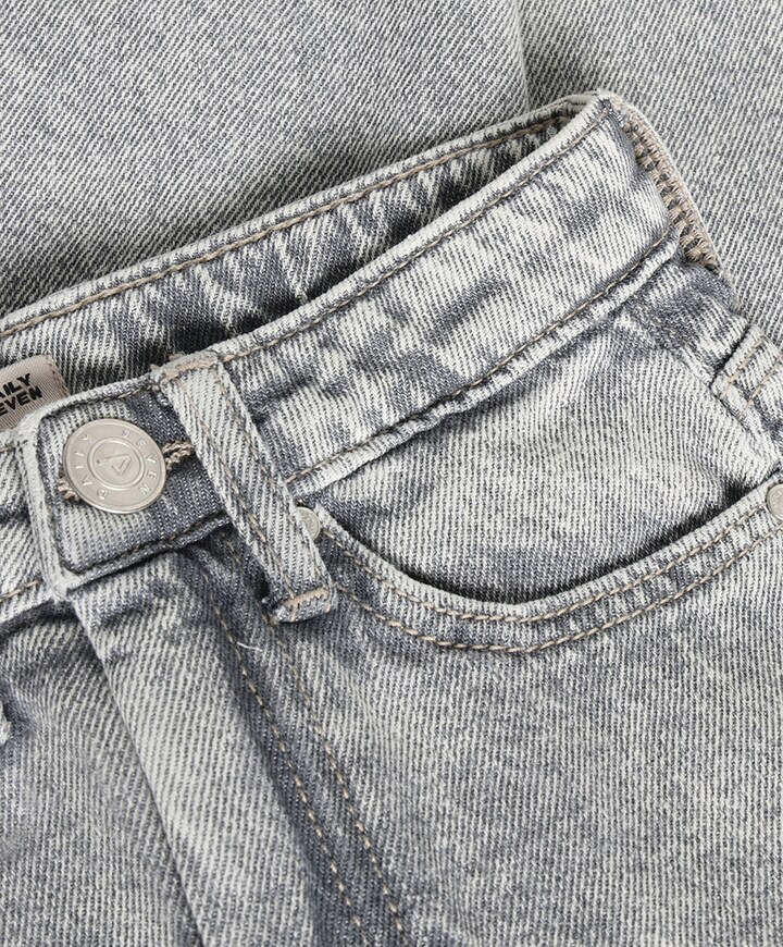 Denim Barrel Fit jongens jeans grijs