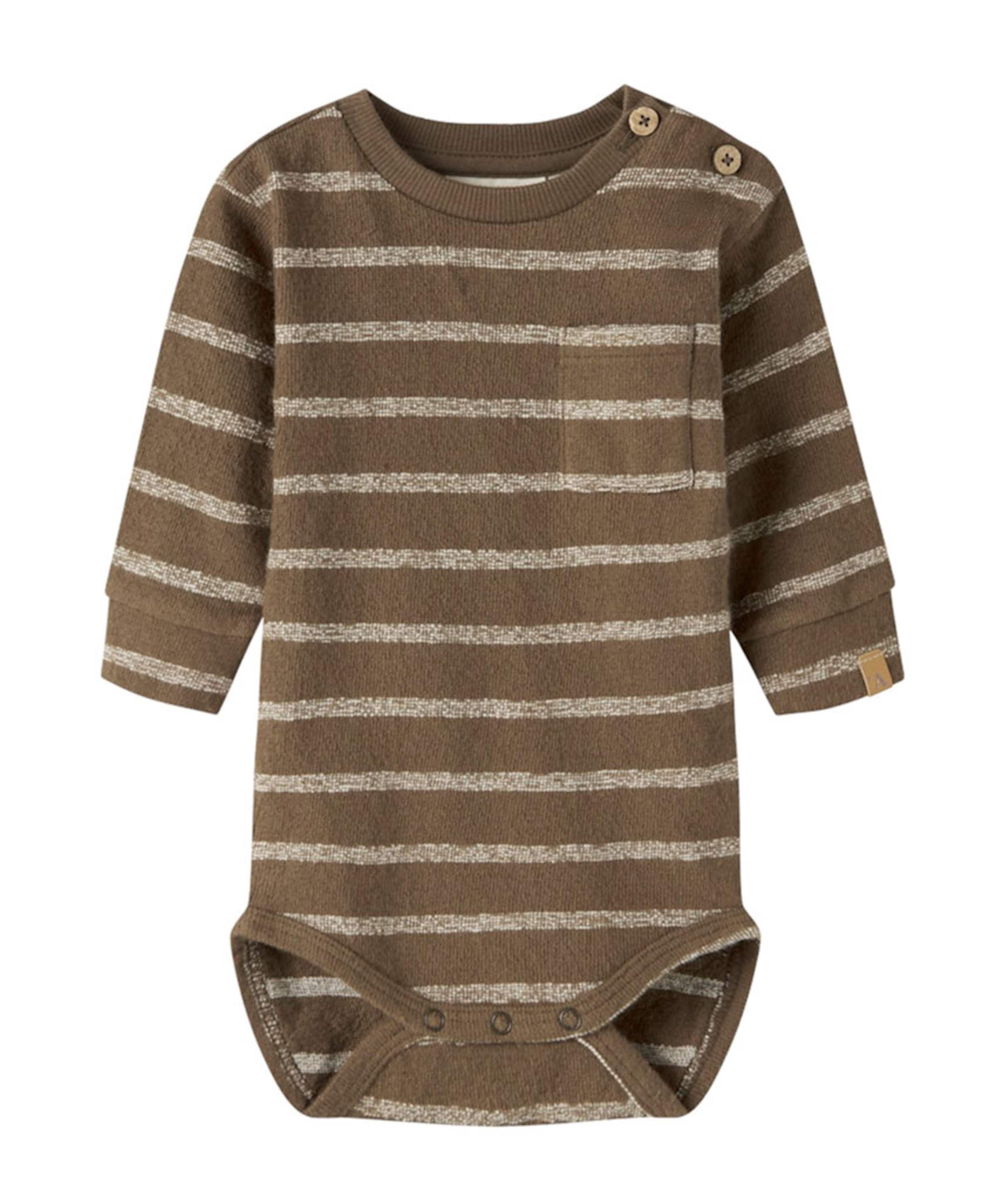 Jongens babypakje bruin
