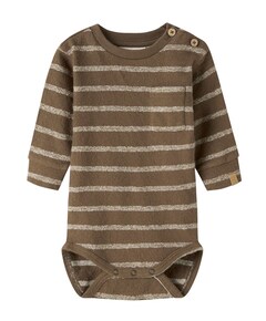 Jongens babypakje bruin