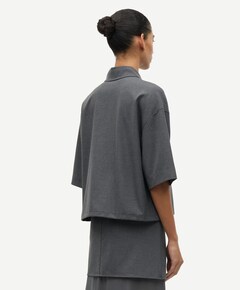 Dames blouse grijs