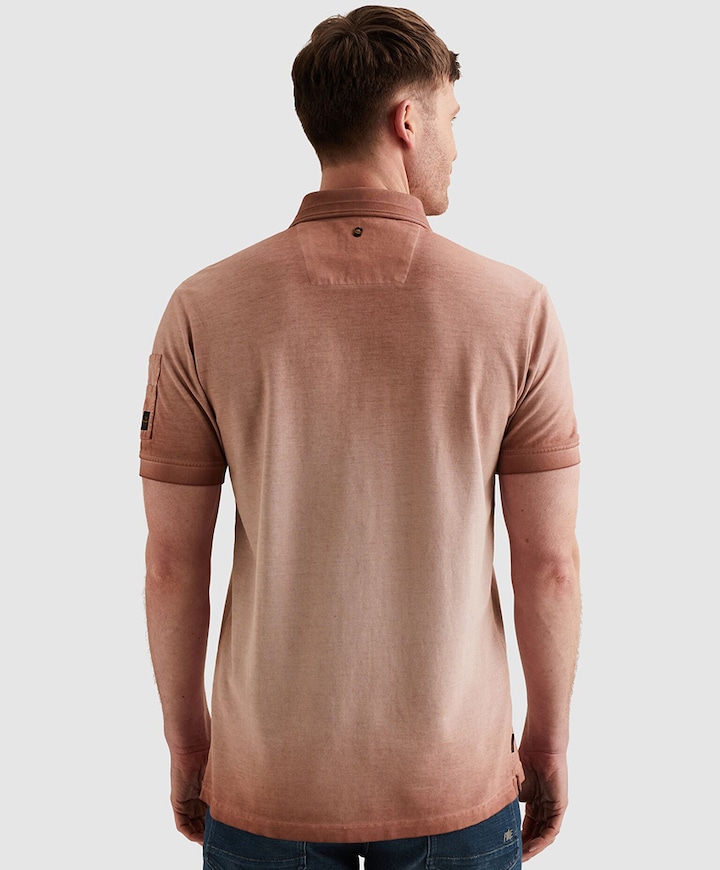 Heren polo roze