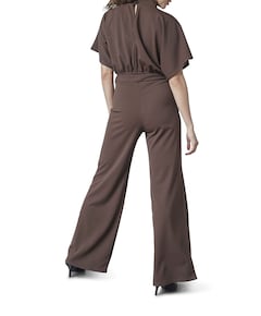 Girl-ju dames jumpsuit bruin