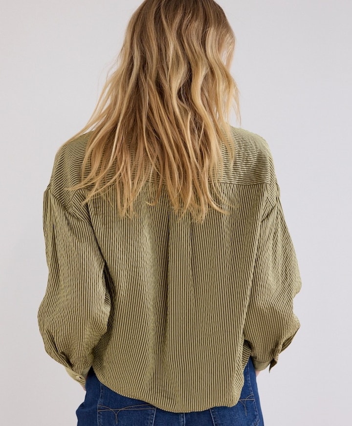 Dames blouse groen