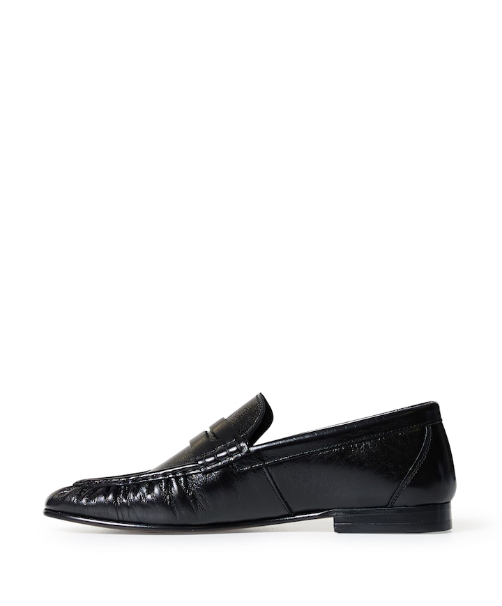 Penny loafers zwart