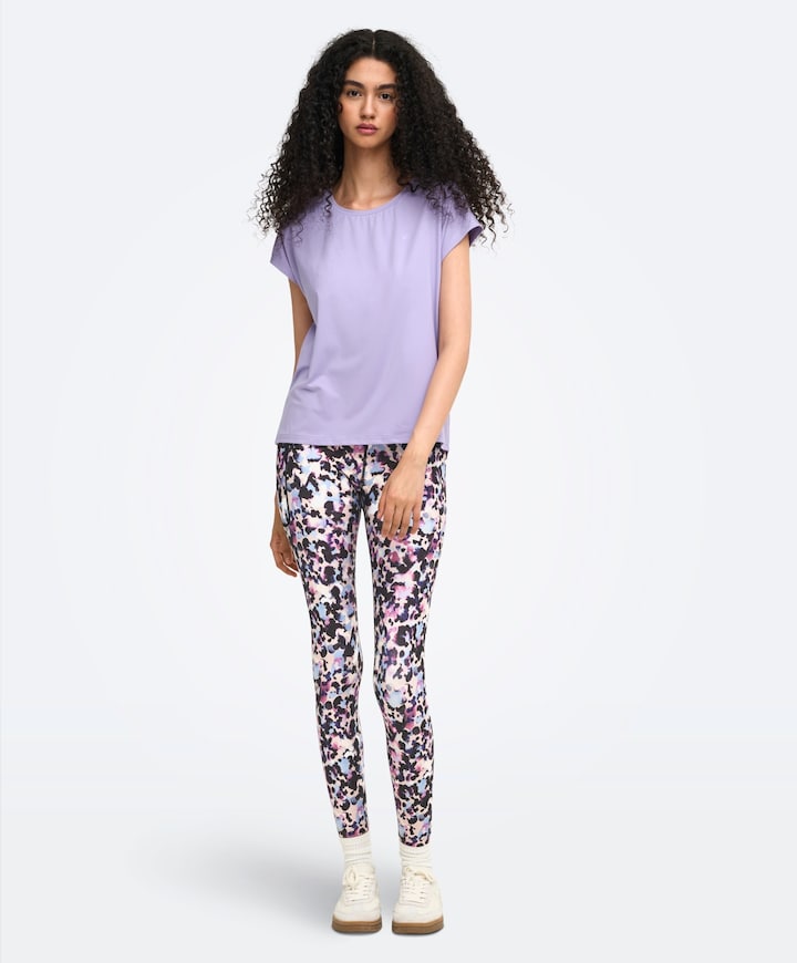 Dames t-shirt paars