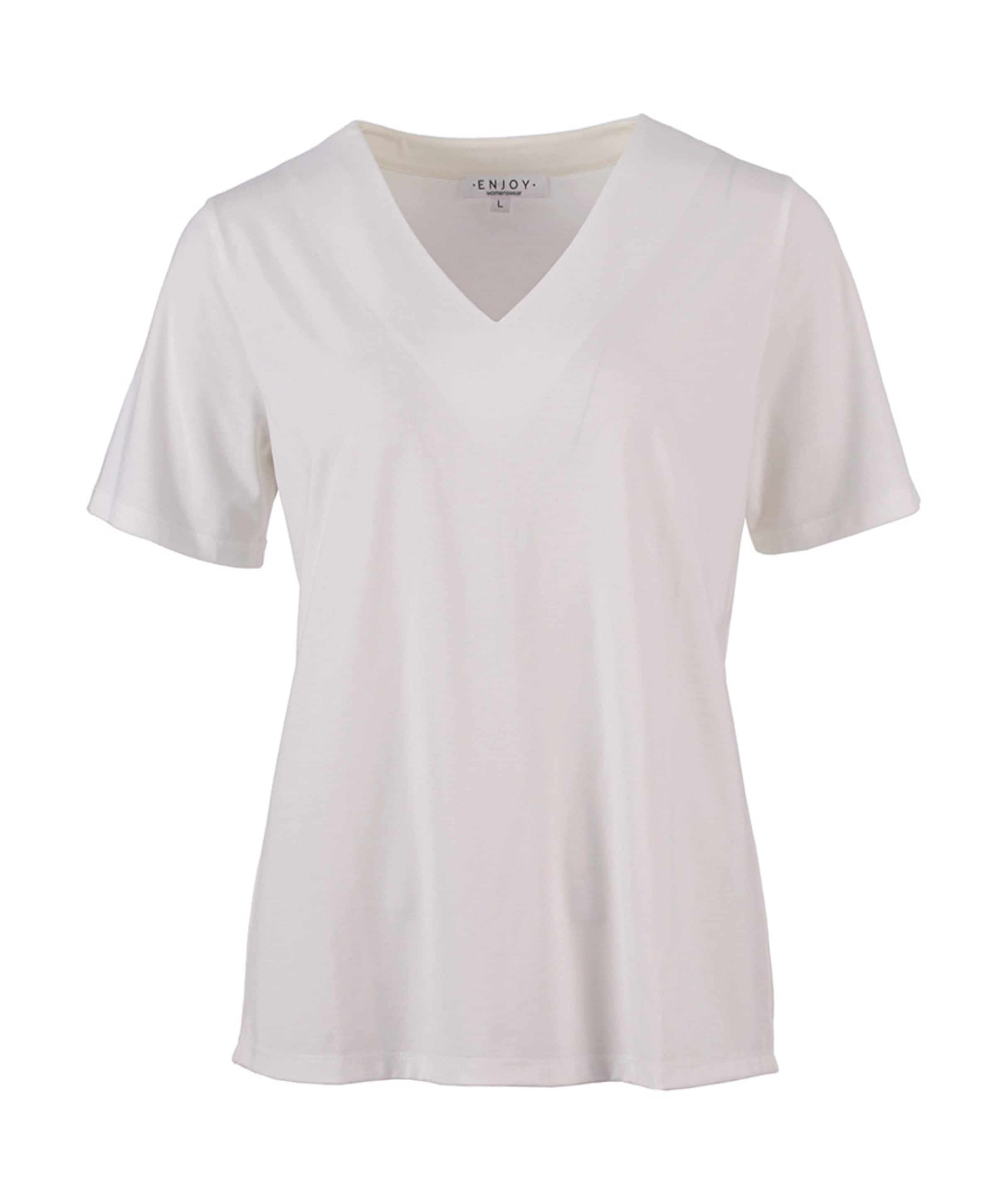 Dames t-shirt ecru