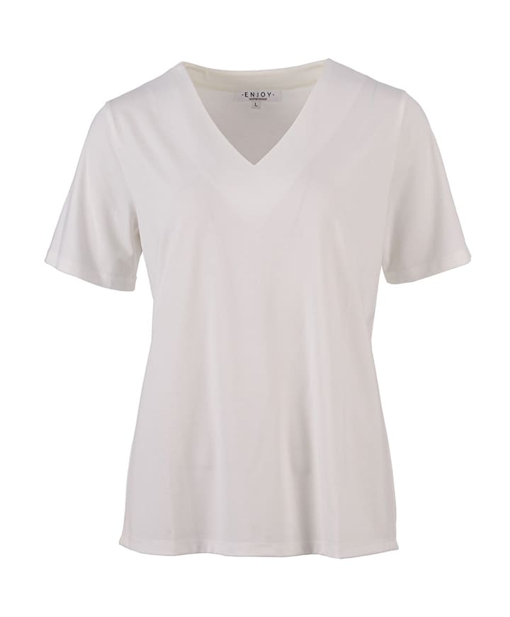 Dames t-shirt ecru