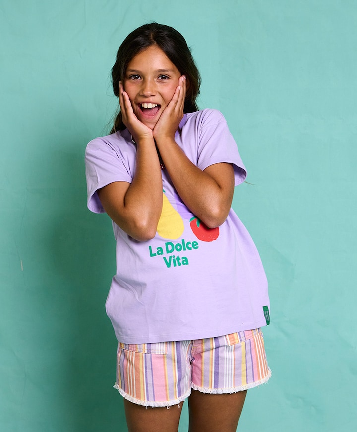 meisjes korte broek multicolor