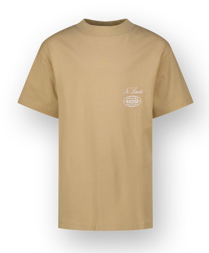 Jongens t-shirt beige