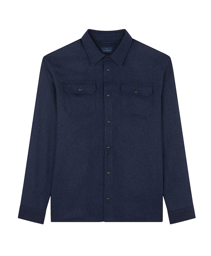 Overshirt blauw