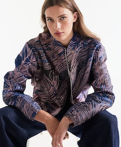 Dames jas blauw