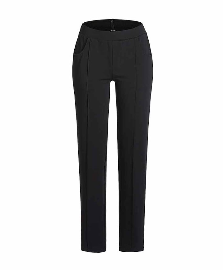 Dames pyjamabroek zwart