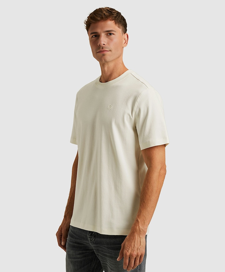 Heren t-shirt ecru