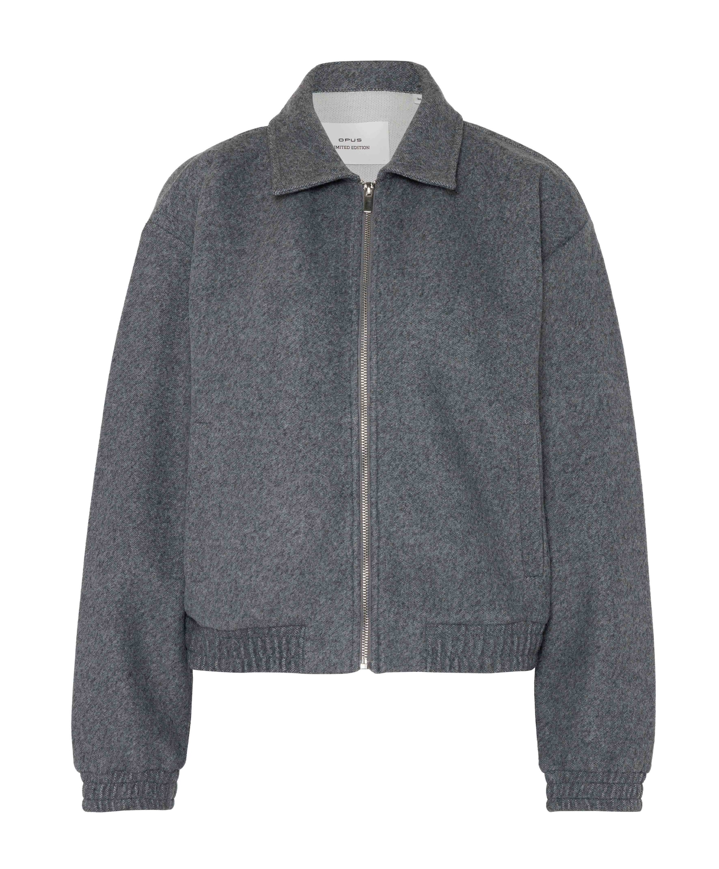 Dames vest grijs