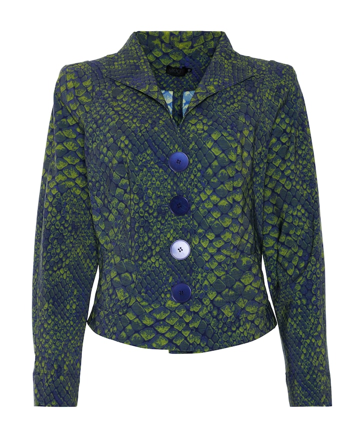 Dames blazer groen