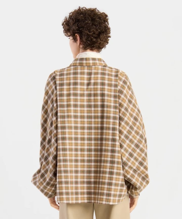 Dames blouse bruin