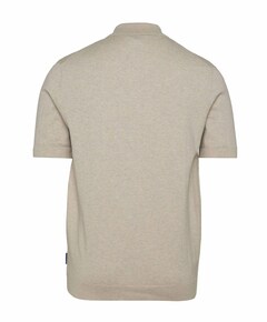 Heren polo bruin