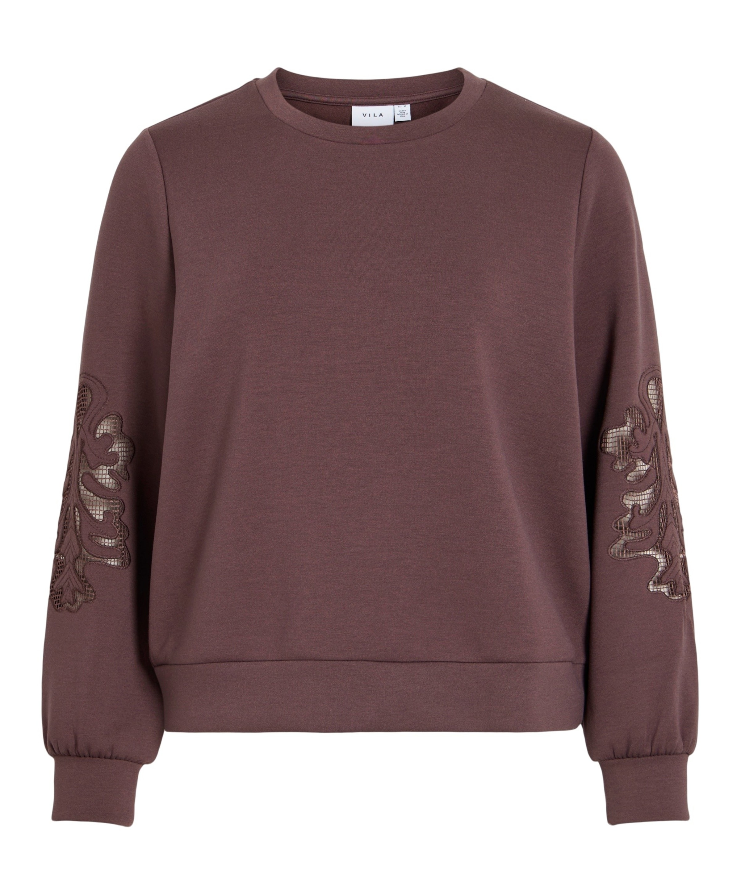 Dames sweater bruin