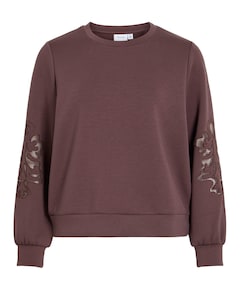 Dames sweater bruin