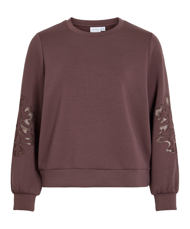 Dames sweater bruin