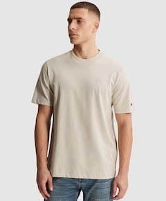 Heren T-shirt beige