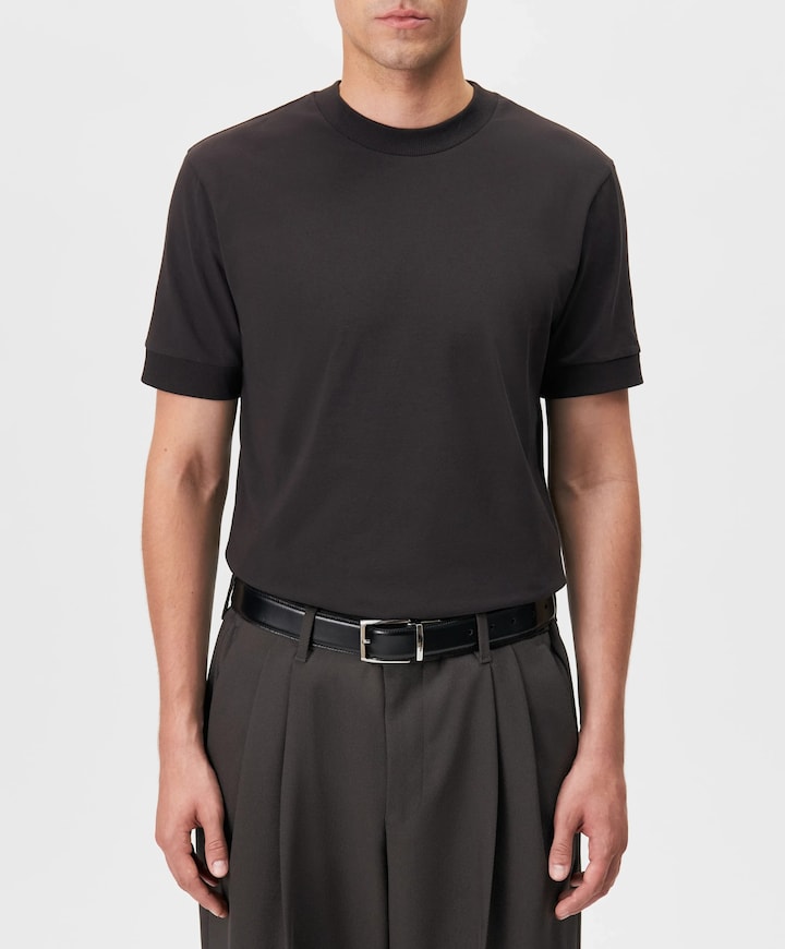 Heren T-shirt bruin