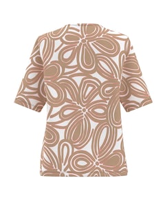 Dames T-shirt beige
