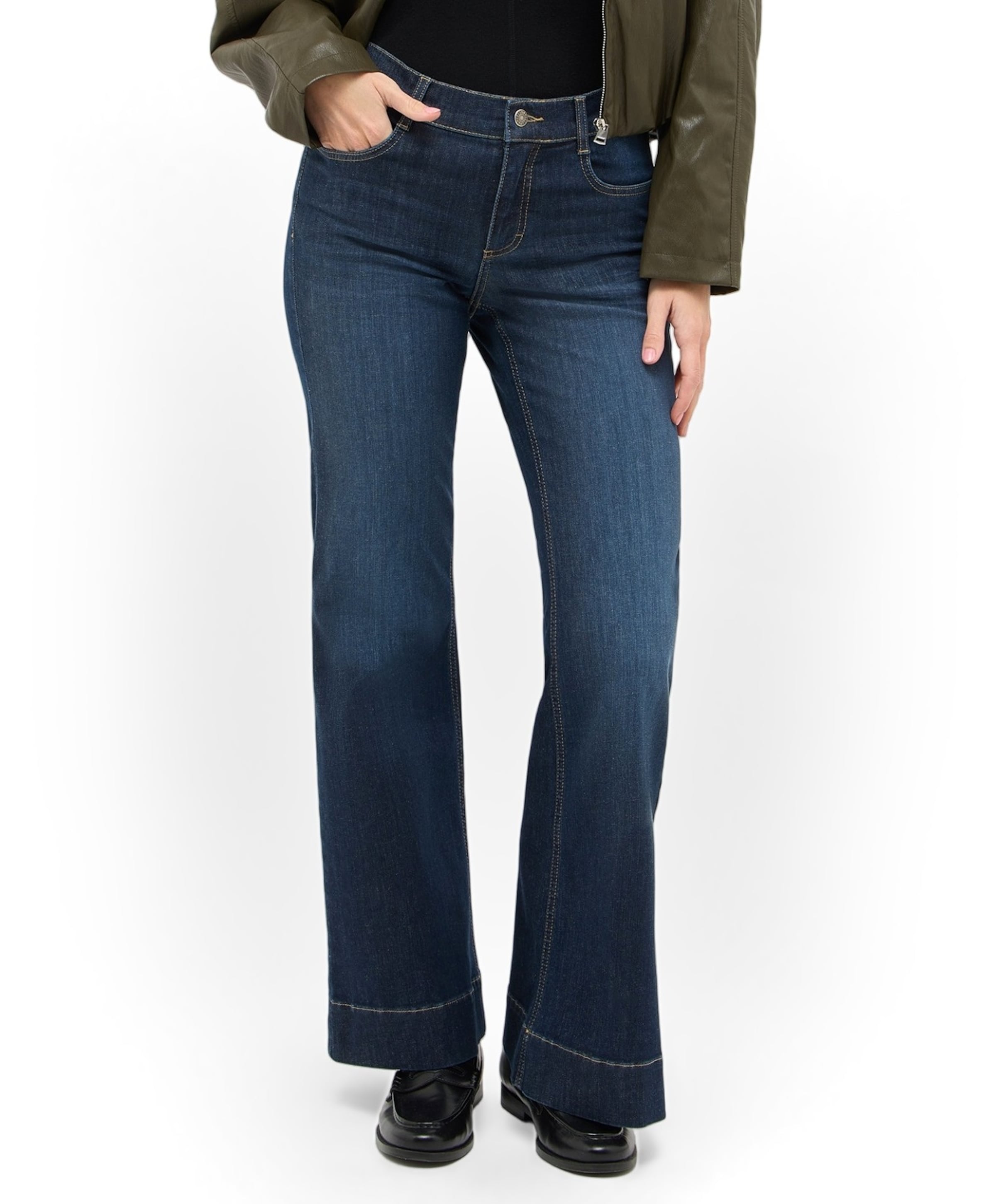LUNA dames jeans blauw