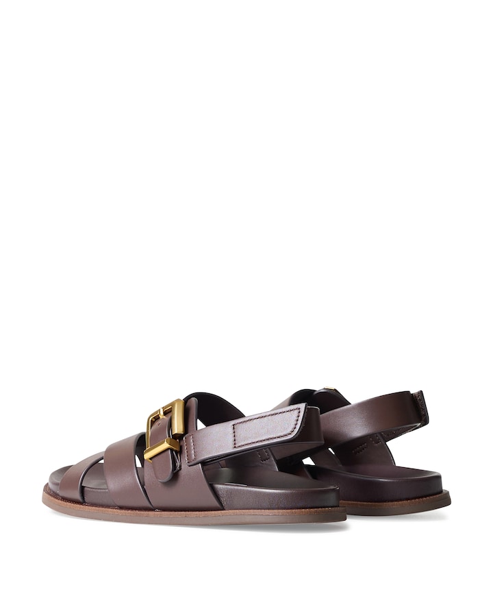 dames sandalen bruin