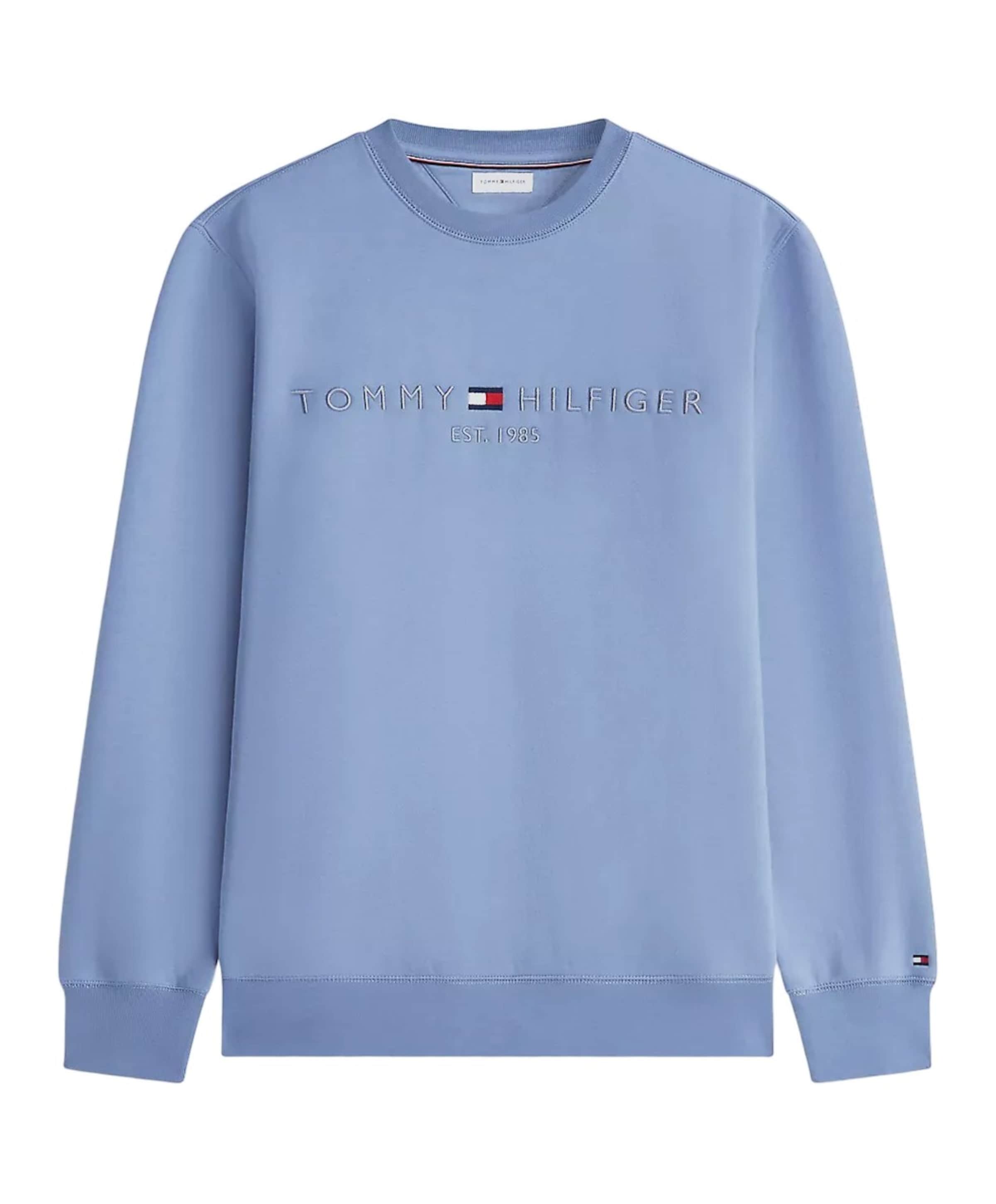 Heren sweater blauw