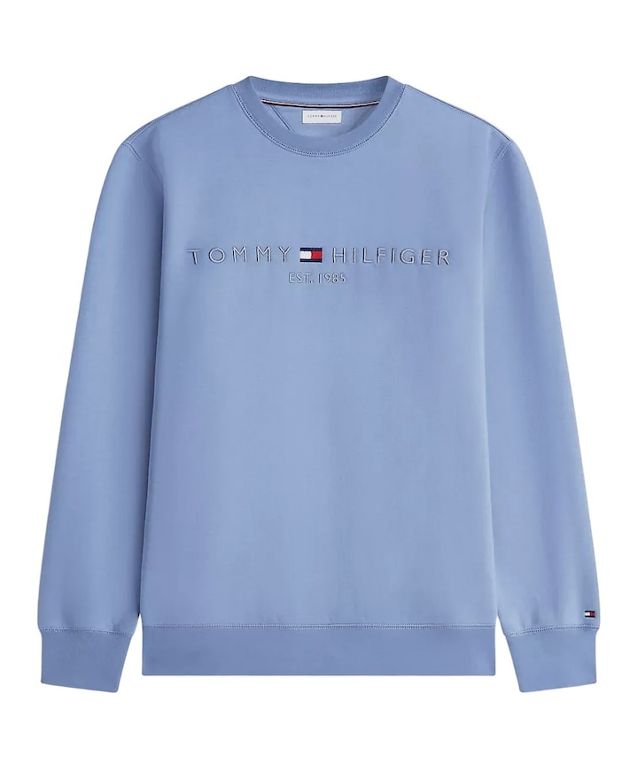 Heren sweater blauw