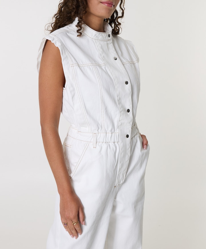 GZnilje sl jumpsuit ecru