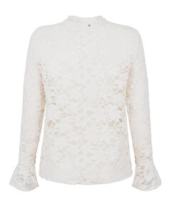 Dames longsleeve ecru