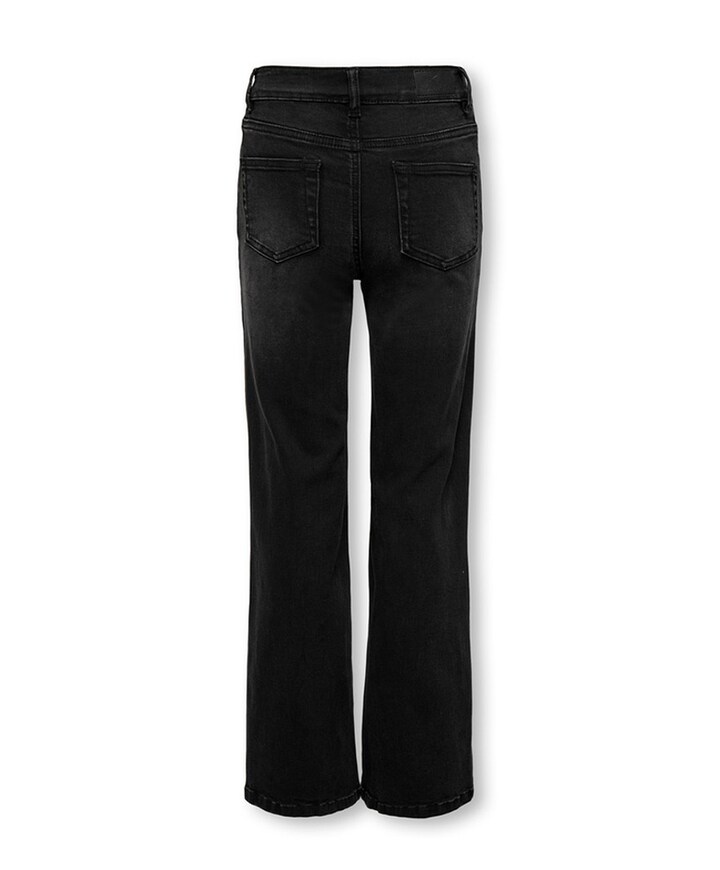 KOGJUICY-WAUW HW WIDE DNM GUA006 NO meisjes jeans zwart