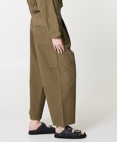 British worker dames broek groen