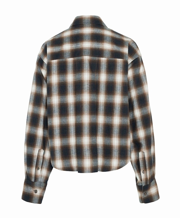 Dames blouse bruin