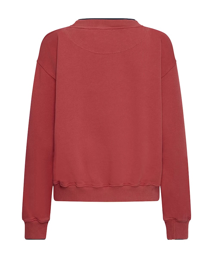 Dames sweater rood