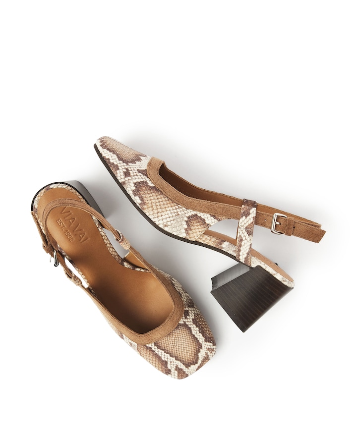 Laine Michelle dames slingbacks bruin