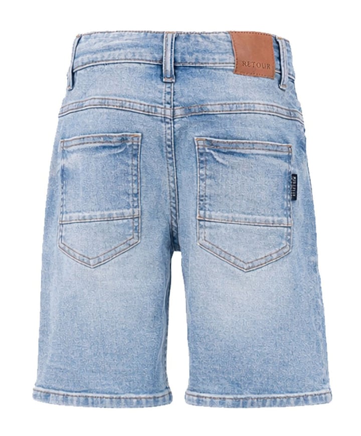 Quin jongens korte broek blauw