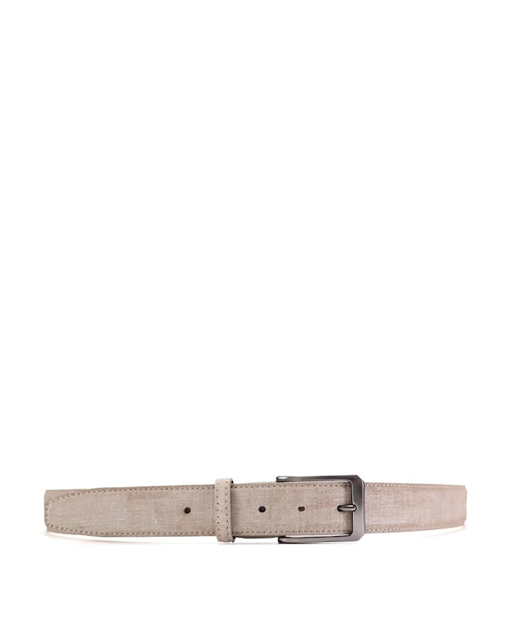 Heren riem beige