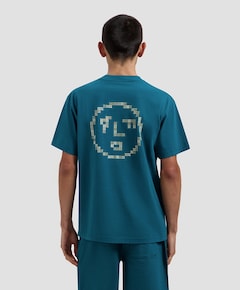 Heren T-shirt blauw