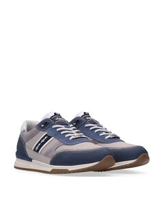 Filmon leather heren sneakers grijs