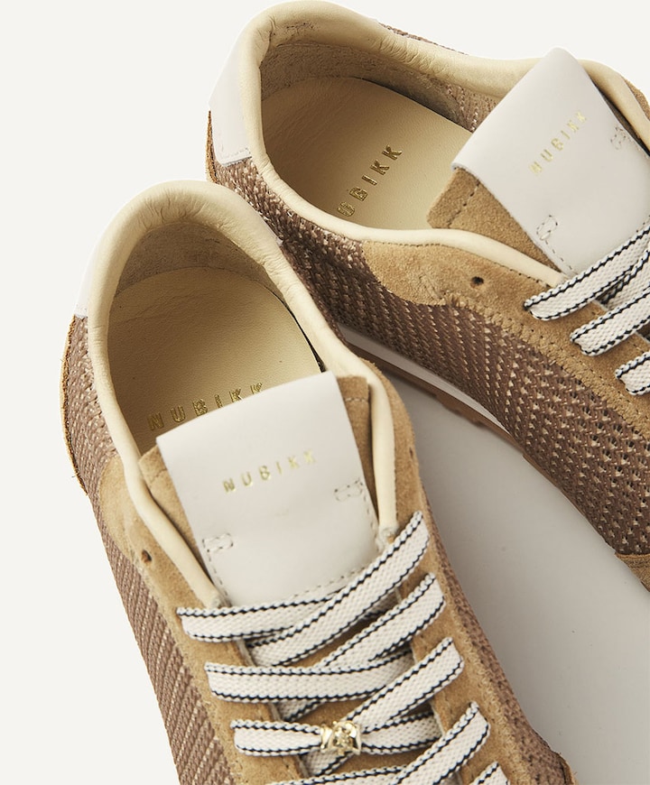 Billy Lou dames sneakers beige