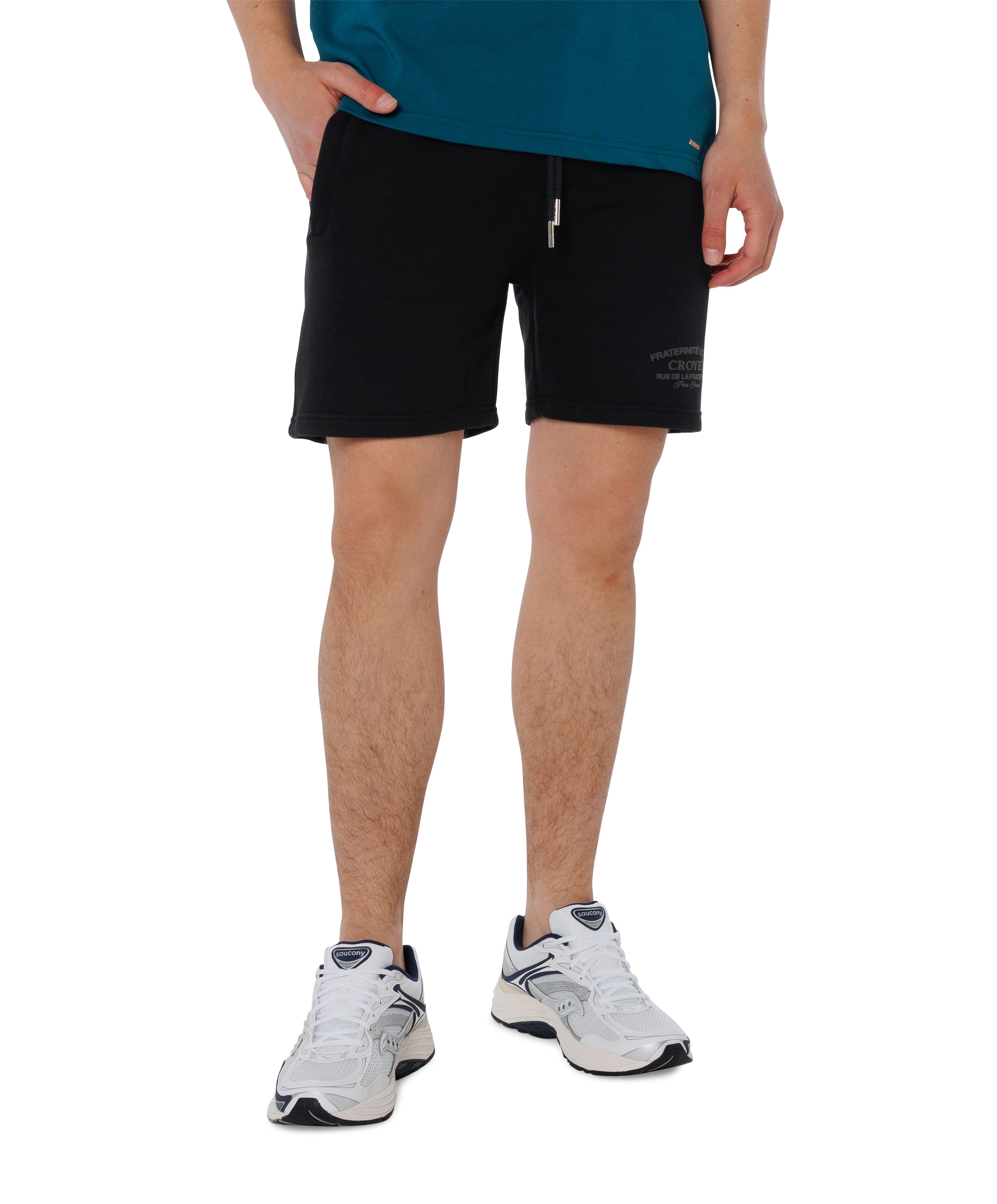 Original fraternite shorts heren korte broek zwart