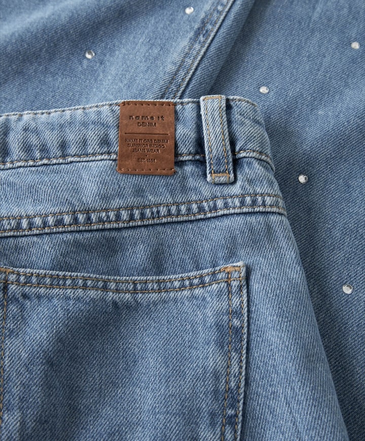 NKFROSE STRAIGHT JEANS 3366-BE NOOS meisjes jeans blauw
